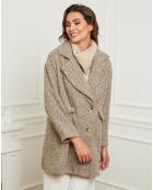 Manteau Jeanne camel