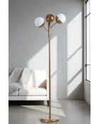 Lámpara de pie 2574352 oro blanco - 163 cm