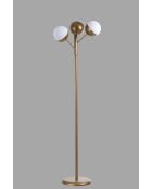 Lámpara de pie 2574352 oro blanco - 163 cm