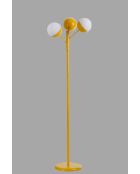 Lámpara de pie 2574413 blanco mostaza - 163 cm