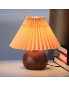 Lampe de table BRZ-343410 crème noix - 28 cm
