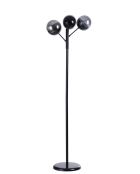 Lampada da terra 2574291 grigio nero - 163 cm