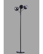 Lampada da terra 2574291 grigio nero - 163 cm