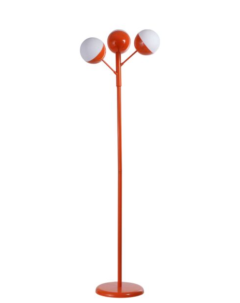Lampada da terra 2574475 bianco arancione - 163 cm