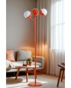 Lampada da terra 2574475 bianco arancione - 163 cm