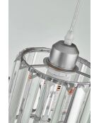 Lampadario Radiosa cromato - da 25 a 80 cm