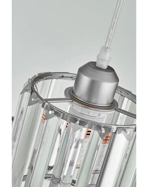 Lampadario Radiosa cromato - da 25 a 80 cm