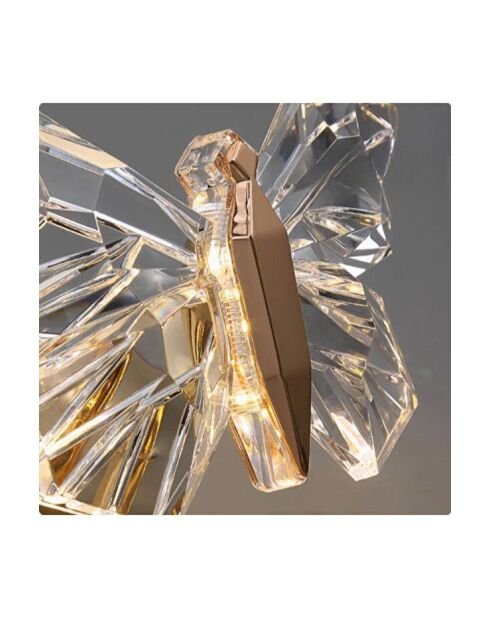 Lampadario Kelebek 3 - oro - da 25 a 80 cm