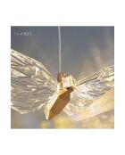 Lampadario Kelebek 3 - oro - da 25 a 80 cm