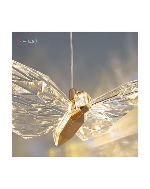 Lampadario Kelebek 3 - oro - da 25 a 80 cm