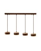 Lampadario Lover D noce beige - da 16 a 146 cm