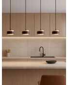 Lampadario Lover D noce beige - da 16 a 146 cm