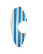 Lampada da parete Sımple beige bianco blu - 42 cm