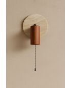 Lámpara de pie 2329519 negro nogal - 21 cm