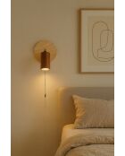 Lámpara de pie 2329519 negro nogal - 21 cm