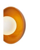 Lampada da parete Hand-S Oak in rovere bianco - 24 cm