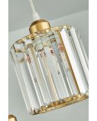 Lampadario Radiosa in oro - da 25 a 80 cm