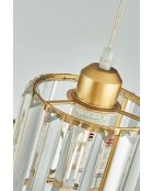 Lampadario Radiosa in oro - da 25 a 80 cm