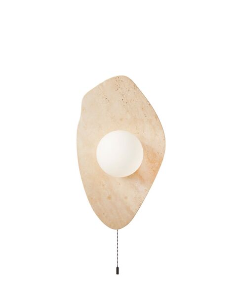 Lampada da parete bianca beige Sımılar - 42 cm