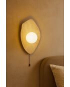 Lampada da parete bianca beige Sımılar - 42 cm