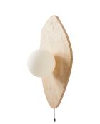 Lampada da parete bianca beige Sımılar - 42 cm