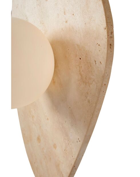 Lampada da parete bianca beige Sımılar - 42 cm