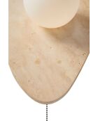 Lampada da parete bianca beige Sımılar - 42 cm