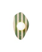 Lampada da parete Espe beige bianco verde - 42 cm