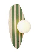 Lampada da parete Espe beige bianco verde - 42 cm