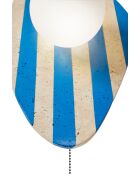 Lampada da parete Sıde beige bianco blu - 42 cm