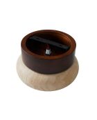 Lámpara de pared Worm-S - Nogal nogal beige - 9 cm