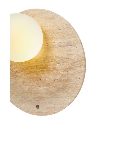 Lampada da parete Tor- Look-D beige bianco - 30 cm