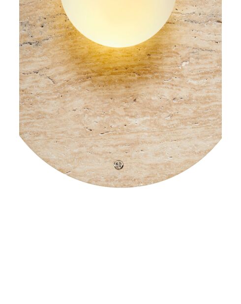 Lampada da parete Tor- Look-D beige bianco - 30 cm