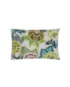 Taie d'oreiller imprimée en percale de coton Rose de damas