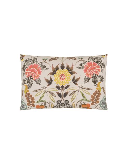 Taie d'oreiller imprimée en percale de coton Brocart decoratif
