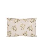 Taie d'oreiller imprimée en percale de coton Brocart decoratif