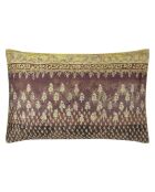 Taie d'oreiller imprimée en satin de coton Kasavu
