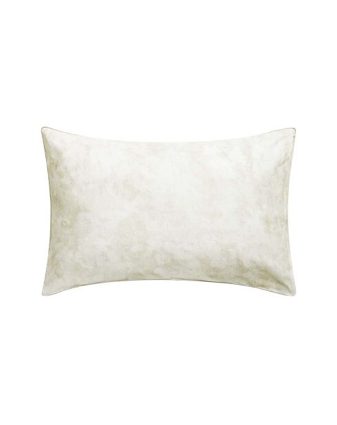 Taie d'oreiller imprimée en satin de coton Margaretta