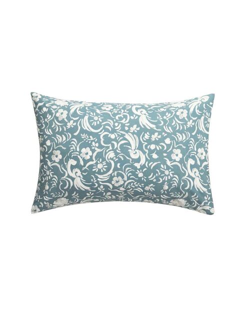 Taie d'oreiller imprimée en percale de coton Kawana