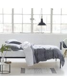 Taie d'oreiller imprimée en percale de coton Bandela