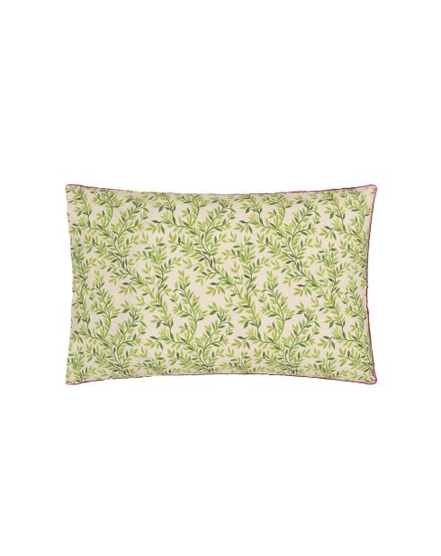 Taie d'oreiller imprimée en percale de coton Ikebana damask