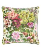 Taie d'oreiller imprimée en satin de coton Grandiflora