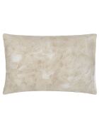 Taie d'oreiller imprimée en satin de coton Mansur