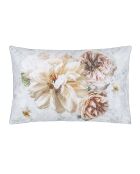 Taie d'oreiller imprimée en percale de coton Pahari tuberose