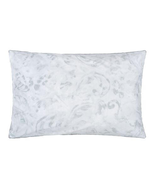 Taie d'oreiller imprimée en percale de coton Pahari tuberose