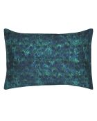 Taie d'oreiller imprimée en satin de coton Arjuna leaf