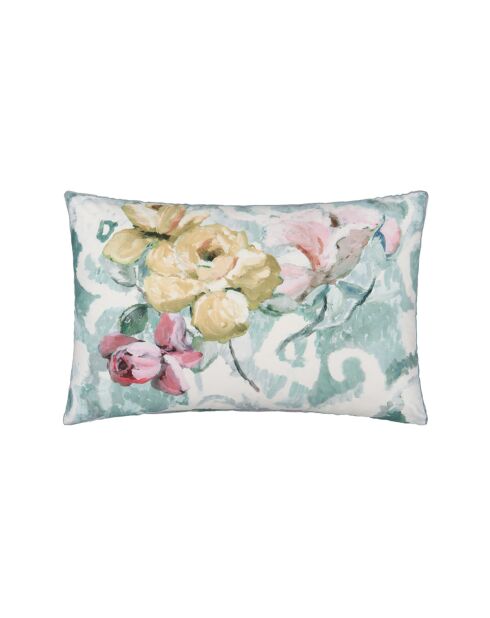 Taie d'oreiller imprimée en percale de coton Tapestry flower