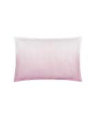 Taie d'oreiller bicolore en percale de coton Shoshi