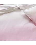 Taie d'oreiller bicolore en percale de coton Shoshi