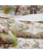 Housse de couette imprimée en percale de coton Brocart decoratif